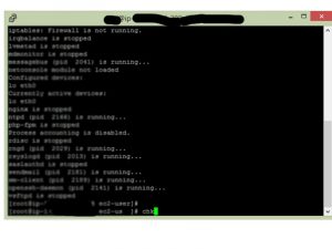 Menjalankan Service dengan chkconfig
